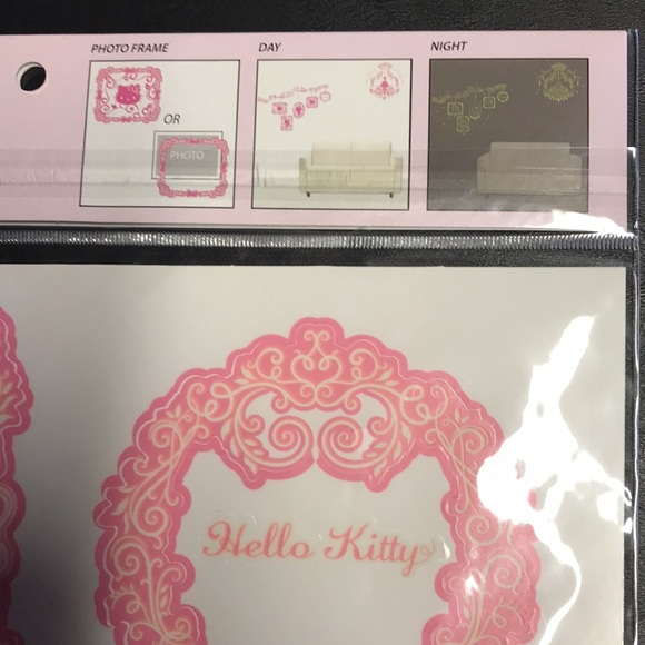 Hello Kitty Sanrio Glow in the Dark Wall Decals - Picture 4 of 10
